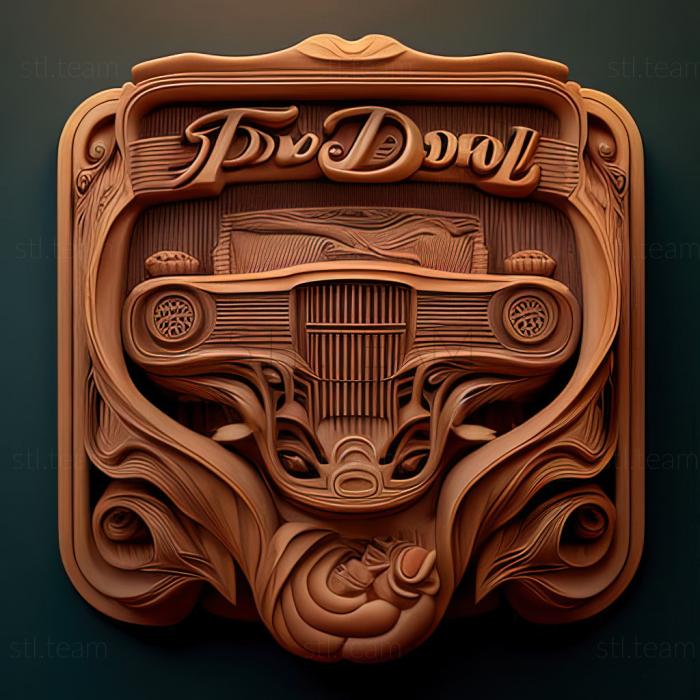 3D model Ford Del Rey (STL)